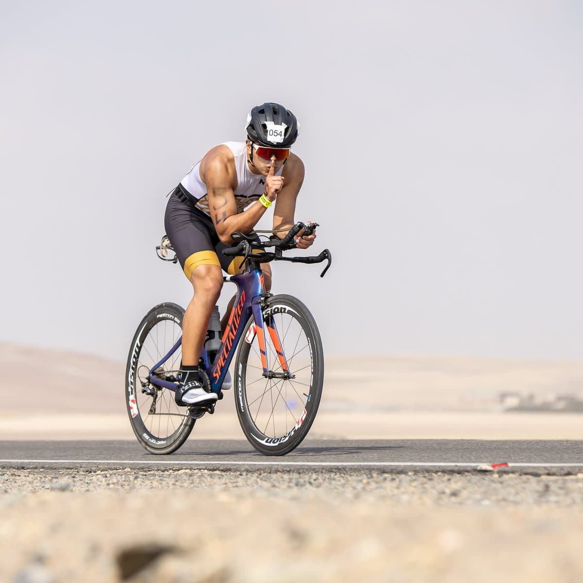 Paracas triathlon, race day